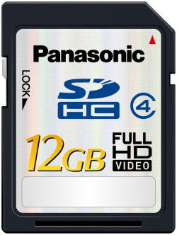 Panasonic HD SDHC 12gb