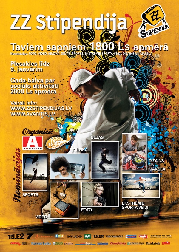 ZZ stipendija 2008