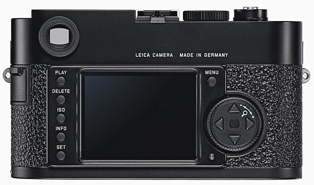 Leica M9 aizmugure