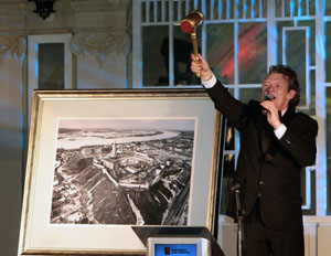 Krievijas prezidents Medvedevs izsole fotogrāfija