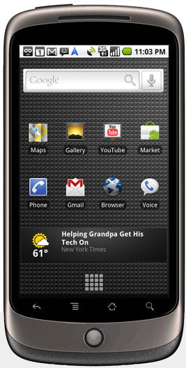 google Nexus One telefons