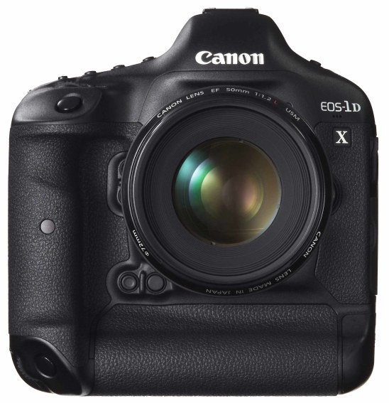 Canon EOS-1D X priekšpuse