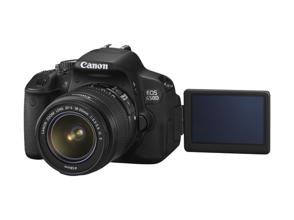 Canon EOS 650D LCD OPEN EF-S 18-55mm