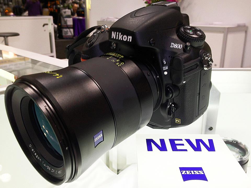 Nikon D800 + Cal Zeiss Distagon T* 1,4/55