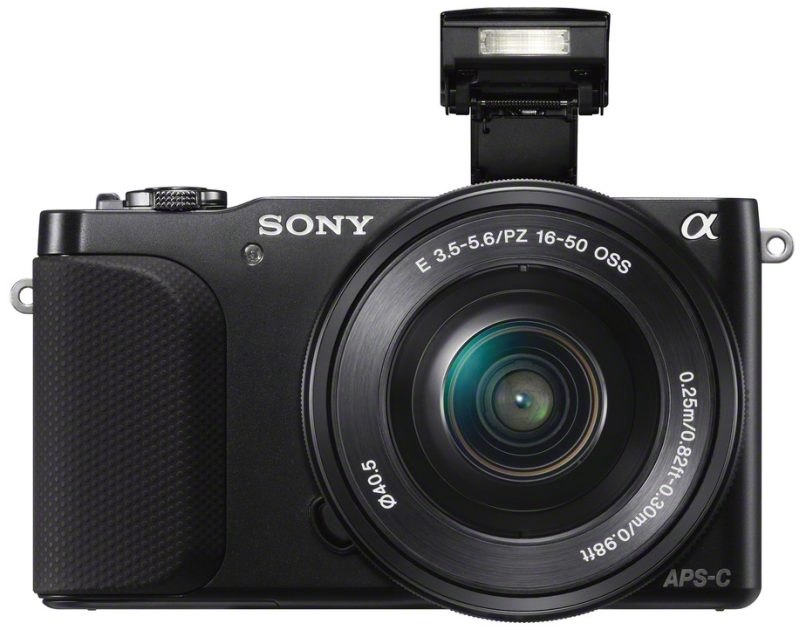 Sony NEX-3N SELP1650 flash up