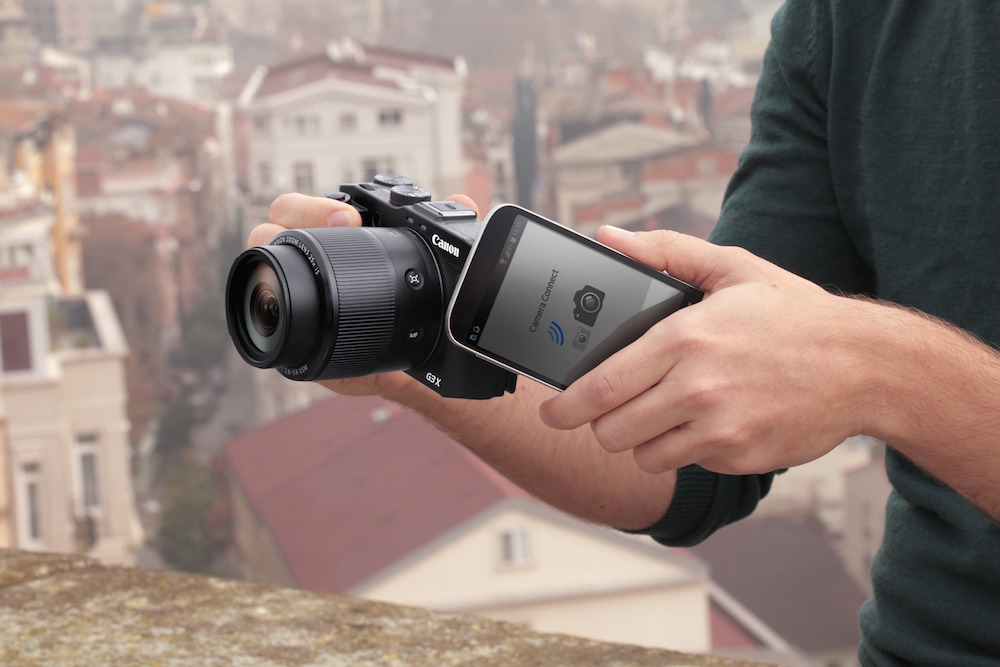 PowerShot G3 X Lifestyle 6 phone and camera