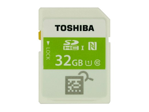 Toshiba SDHC NFC