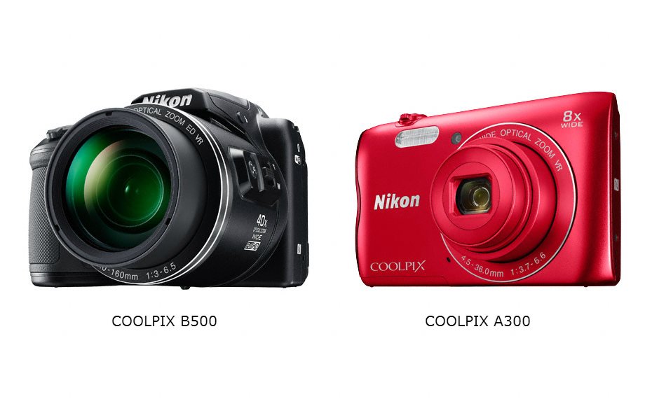 nikon coolpix compact camera b500 a300