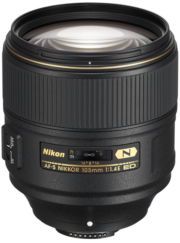 Nikon Nikkor objektīvs afs 105mm f/1.4 ed