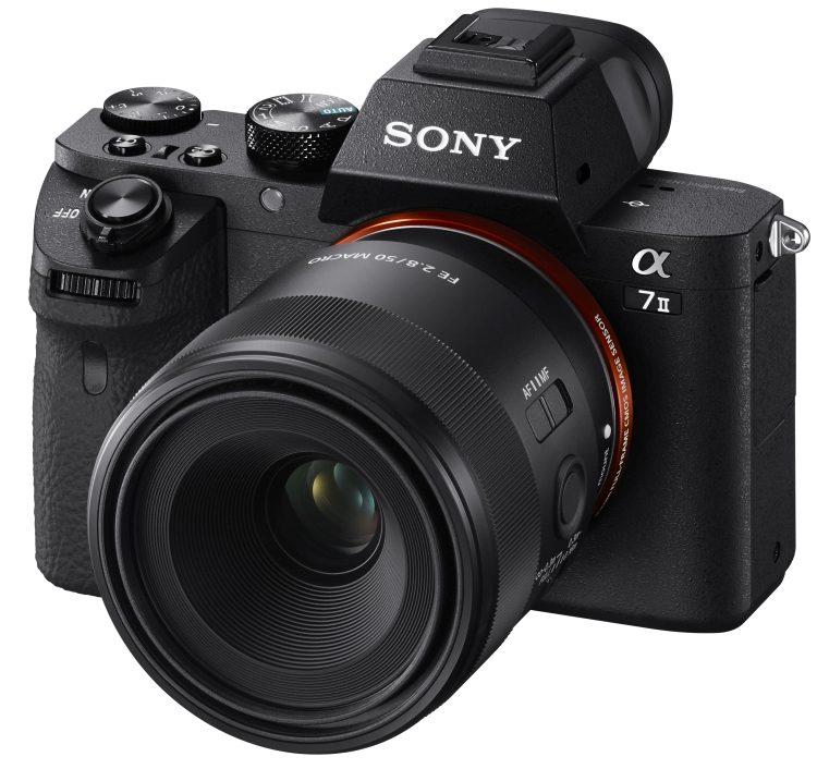 a7II Sony 50mm F2.8 makro objektīvs